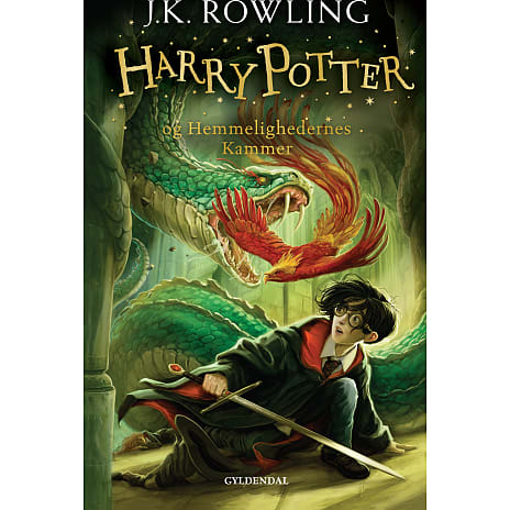 Gyldendal Harry Potter og hemmelighedernes kammer - J. K. Rowling 1 stk.