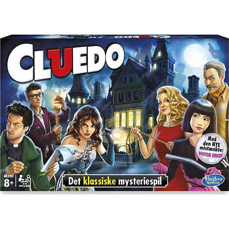 Hasbro Gaming Cluedo Det Klassiske Mysteriespil