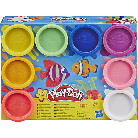 Play-Doh Modellervoks Regnbuefarver 8 Bøtter