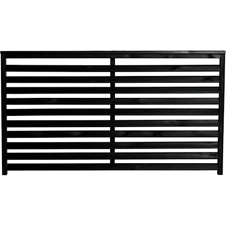 Nordic Fence Nova Hegn Sort Grundmalet