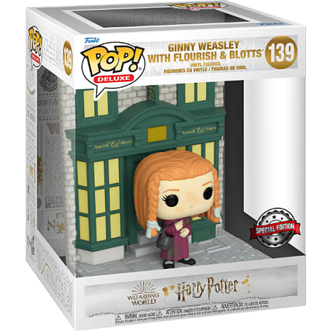 Funko POP! Deluxe Harry Potter Ginny Weasley with Flourish & Blotts