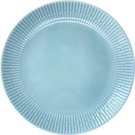 Aida Relief frokosttallerken - lyseblå (Ø: 22 cm) 1 stk.