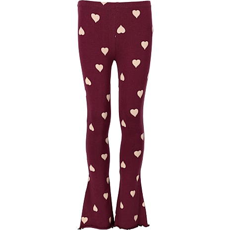 VRS Børne Leggings Str. 104 Bordeaux