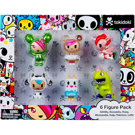 Tokidoki Mystery Figurer 6-pak