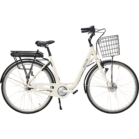 SCO Premium E-Uni Pensionist Dame Elcykel 28" Creme