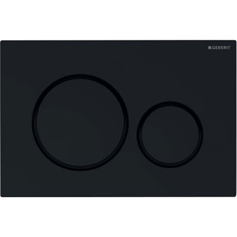 Geberit Sigma20 Betjeningsplade Sort
