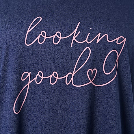 VRS Dame Natkjole Str. Onesize Navy