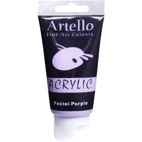 Artello akrylmaling 75 ml - pastel lilla 1 stk.