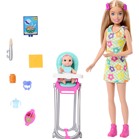 Barbie Skipper Babysitters Dukker og Legesæt