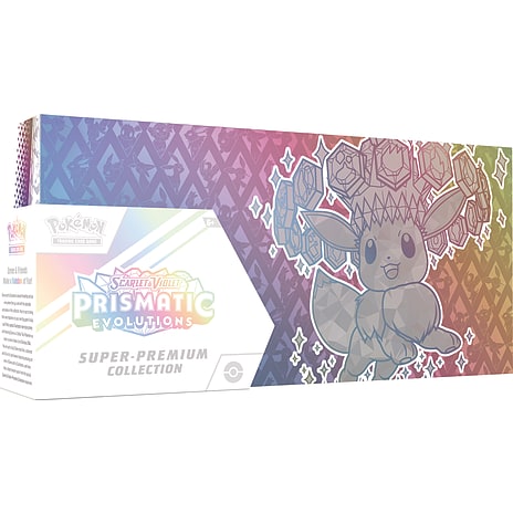 Pokémon Scarlet & Violet Prismatic Evolutions SV8.5 Super Premium Eevee sæt