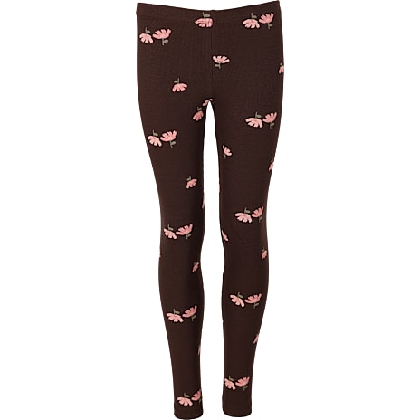 VRS Børne Leggings Str. 110 Brun