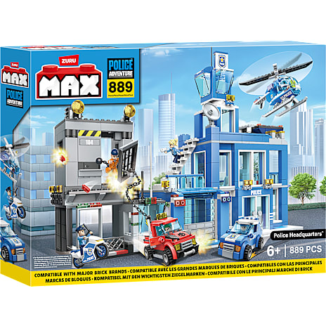 Max Bricks Politistation Byggesæt
