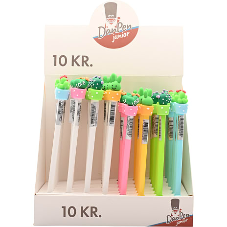 Danpen Junior Blyant Kaktus Assorteret