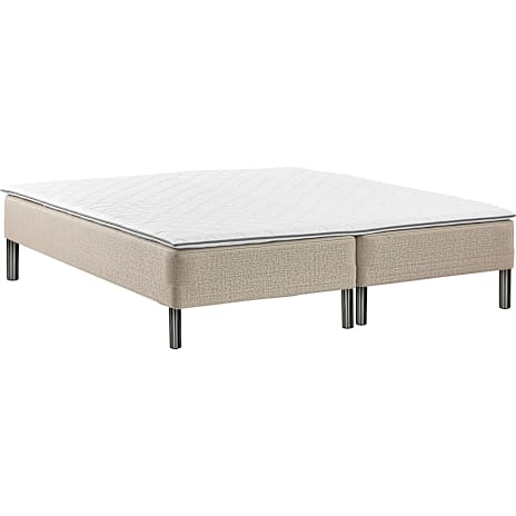 Salling Boxmadrasseng Beige 160x200