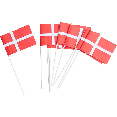 Salling Papirsflag På Plastpind