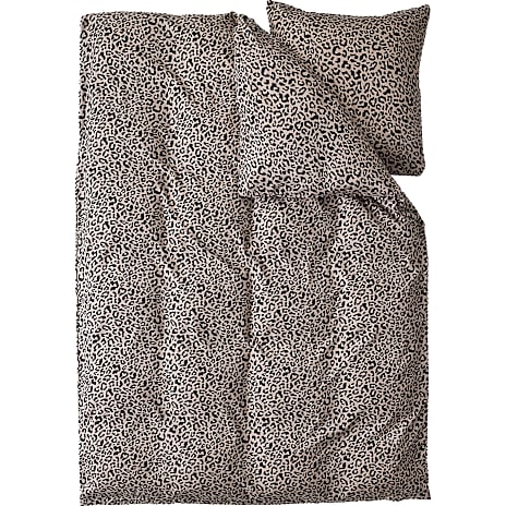 BASIS Sengetøj 140x200 cm Leopardpletter