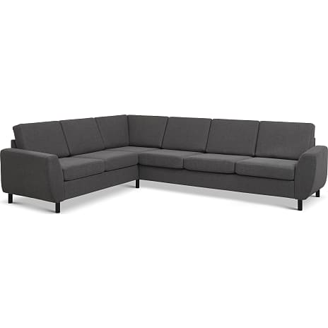 Madrid Nordic Vendbar Hjørnesofa Antracit