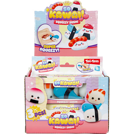 Toi-Toys Super Squishy Sushi Legetøj Assorteret