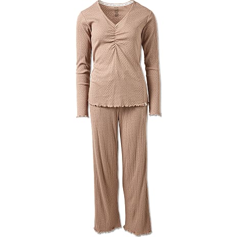 VRS Dame Pyjamas Str. M Brun