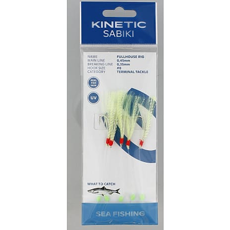 Kinetic Sabiki Nordic Makrel - kroge 1 stk.