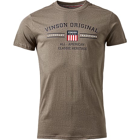 Vinson Herre T-shirt Str. 2XL Brun