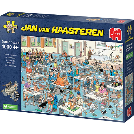 Jumbo Katteudstilling Puslespil 1000 Brikker