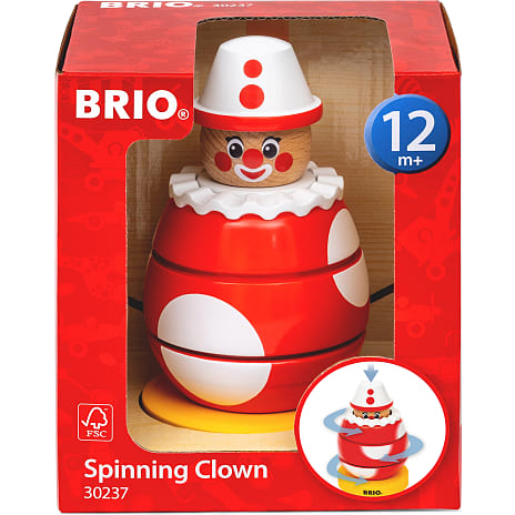 BRIO snurrende klovn 30237