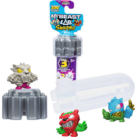 Mr. Beast Lab Swarms Fusion Figur 3-Pak