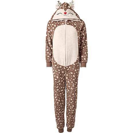 VRS Dame Jumpsuit Str. XS Brun