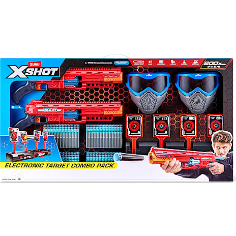 X-Shot Electronic Target Combo Pack Blasters 1 stk.