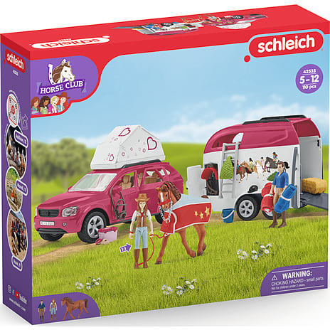 Schleich Horse Club Bil Og Trailer 42535