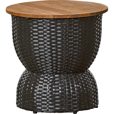 Bakkedal Sidebord Sort