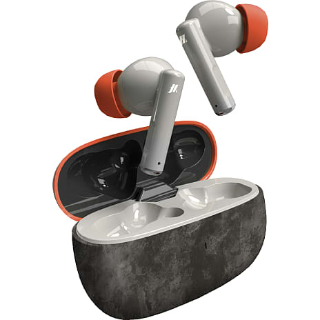 Music Hero trådløse in-ear høretelefoner - hvid og blå 1 stk.
