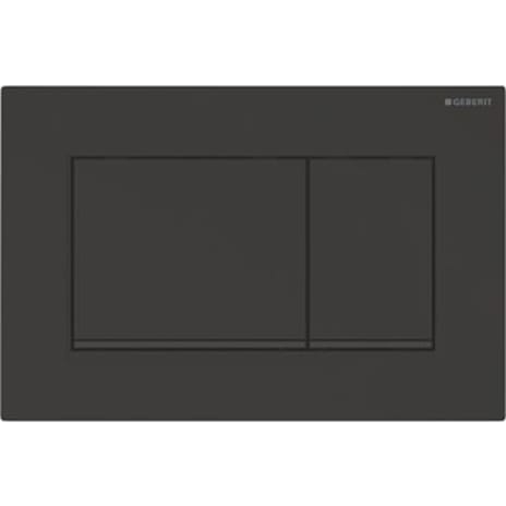 GEBERIT SIGMA30 Betjeningsplade Sort