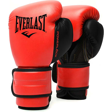 Everlast Powerlock 2R træningshandske str. 10 rød