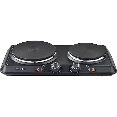Køkkenchef dobbelt kogeplade 2250W 1 stk.