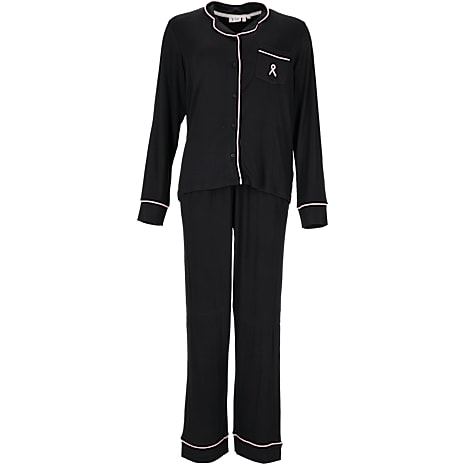 VRS Støt Brysterne Pyjamas Str. XXL Sort/Lyserød