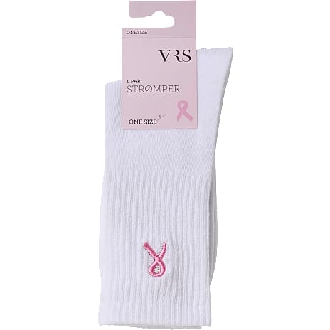 VRS Dame Strømper Str. Onesize Hvid