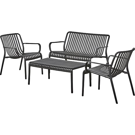 Messina Loungesæt Black