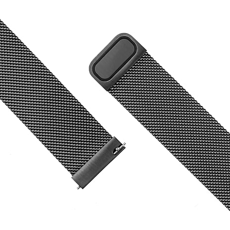 Fixed Urrem Til Apple Watch 22 mm Sort