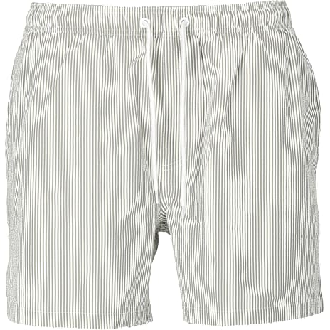 VRS Herre Seersucker Badebukser 2XL Grøn/Hvid