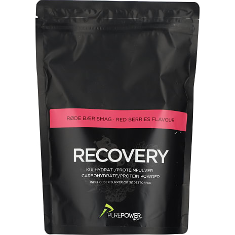 PurePower Protein- og Kulhydratpulver Røde Bær