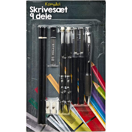 Danpen Junior Skrivesæt 9-dele