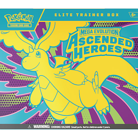 Pokémon Mega Evolution Ascended Heroes Elite Trainer Box