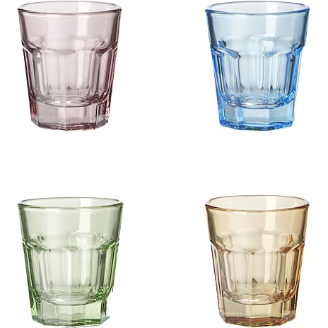Aida farvede shotsglas (37ml) - flere varianter - assorteret 1 stk.