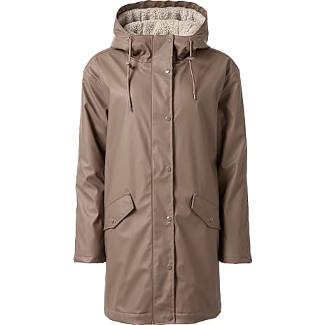 Basecamp Dame Regnjakke Str. 2XL Brun
