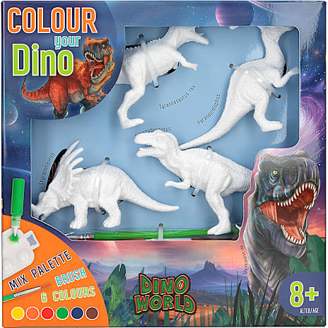 Dino World DIY Colour Your Dino