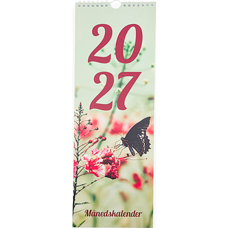 1Conzept Billedkalender 2027 Blomster