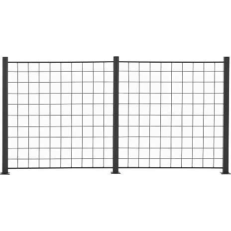 Hortus 2 Fag Espalier med 3 Alustolper 100x100cm