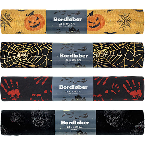 Halloween Bordløber 3 Meter Assorteret